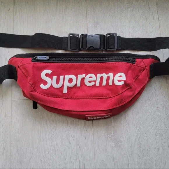 Supreme Bold Red Belt Bag - Picture 1 of 3